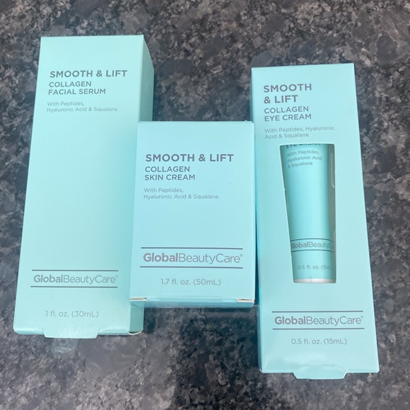 Smooth and Lyft collagen, facial serum, cream and collagen eye cream bundle - Picture 16 of 16